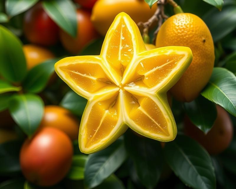 Karambola – właściwości, zdrowotne korzyści i zagrożenia