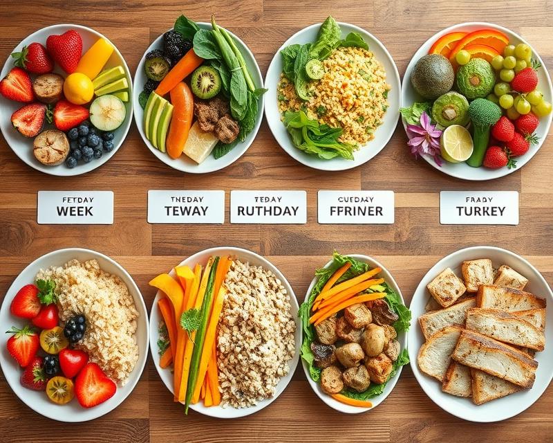 Tydzień z zdrową dietą: przykładowy jadłospis na każdy dzień