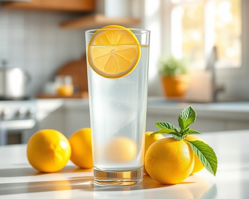Woda z cytryną na czczo – zdrowotne korzyści i zasady picia