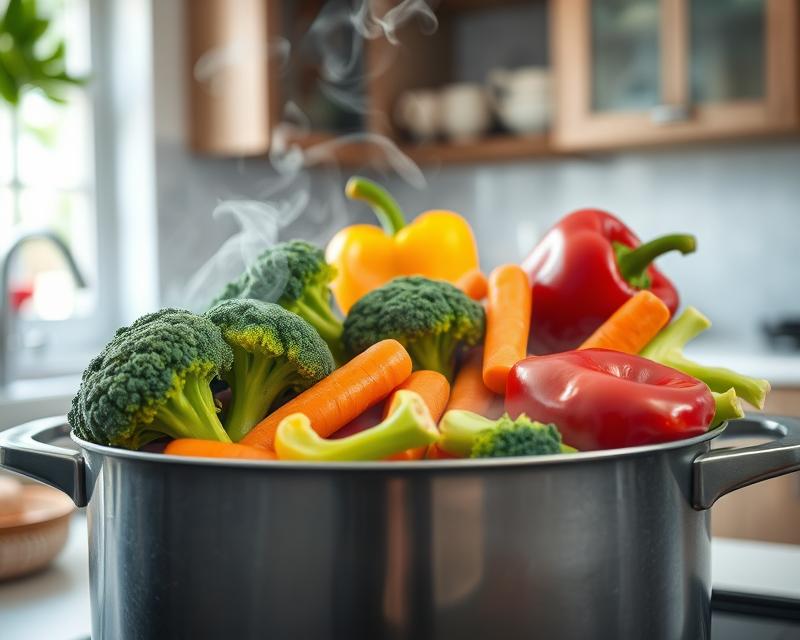 Gotowanie na parze: klucz do zdrowej diety i odchudzania