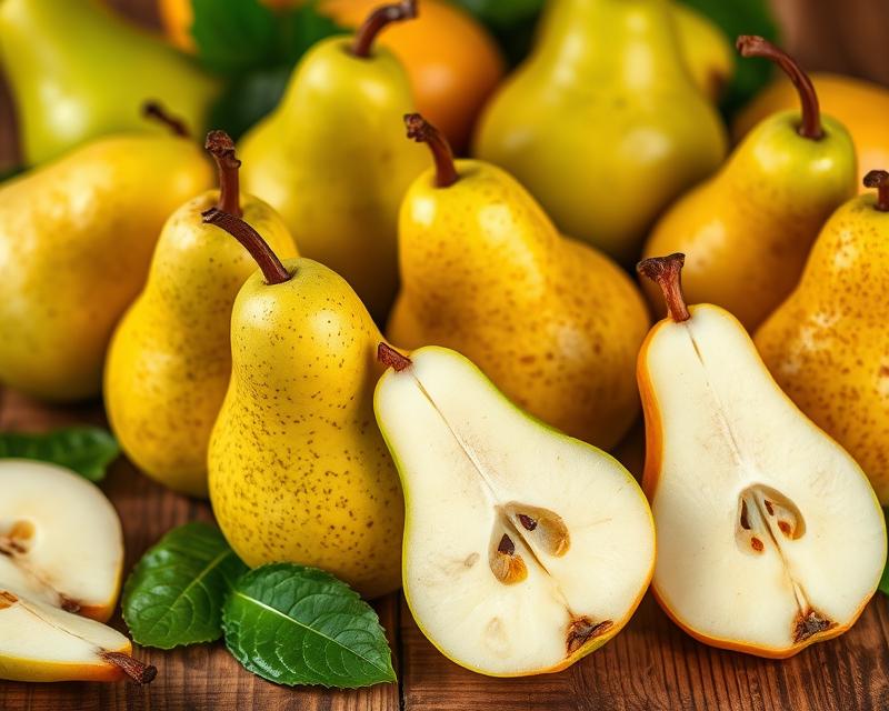 Gruszki: Wartości odżywcze i zdrowotne właściwości owoców