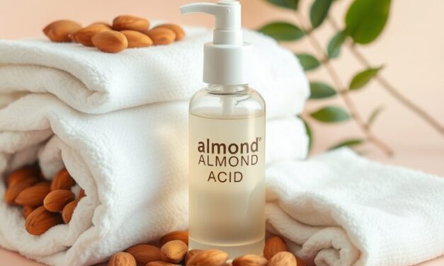 Kwas migdałowy w pielęgnacji skóry: delikatne złuszczanie, regulacja sebum i ochrona przed podrażnieniami