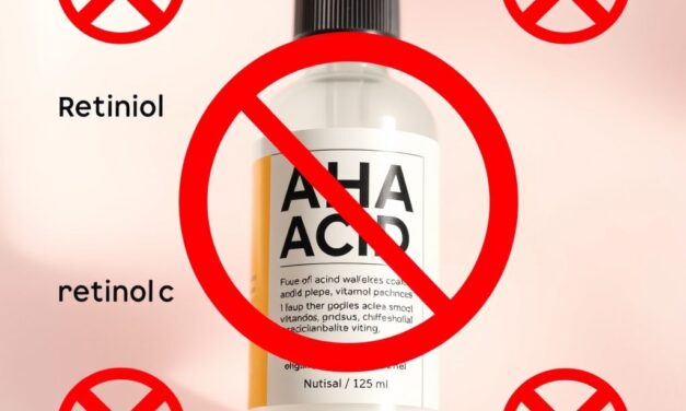 Kwasy AHA z czym nie łączyć: bezpieczne połączenia i najczęstsze ryzyka w pielęgnacji skóry